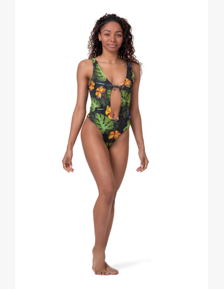 NEBBIA One-Colour Monokini green