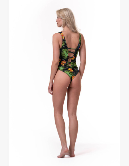 NEBBIA One-Colour Monokini green
