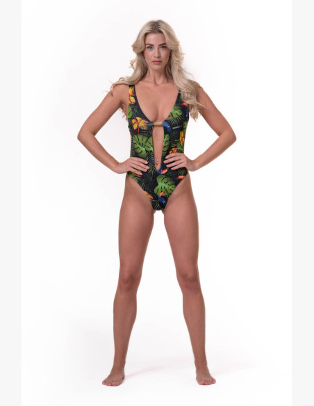 NEBBIA One-Colour Monokini green