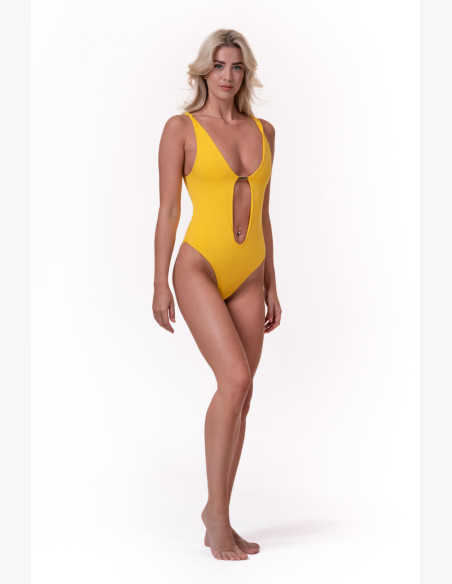 NEBBIA One-Colour Monokini yellow