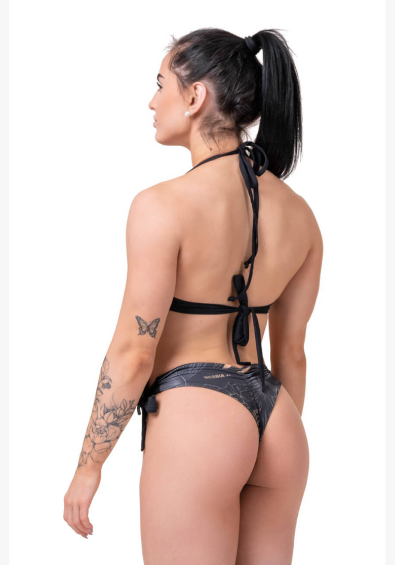 NEBBIA Earth Powered Bikini (top) black NEBBIA Earth Powered Bikini (top) black
