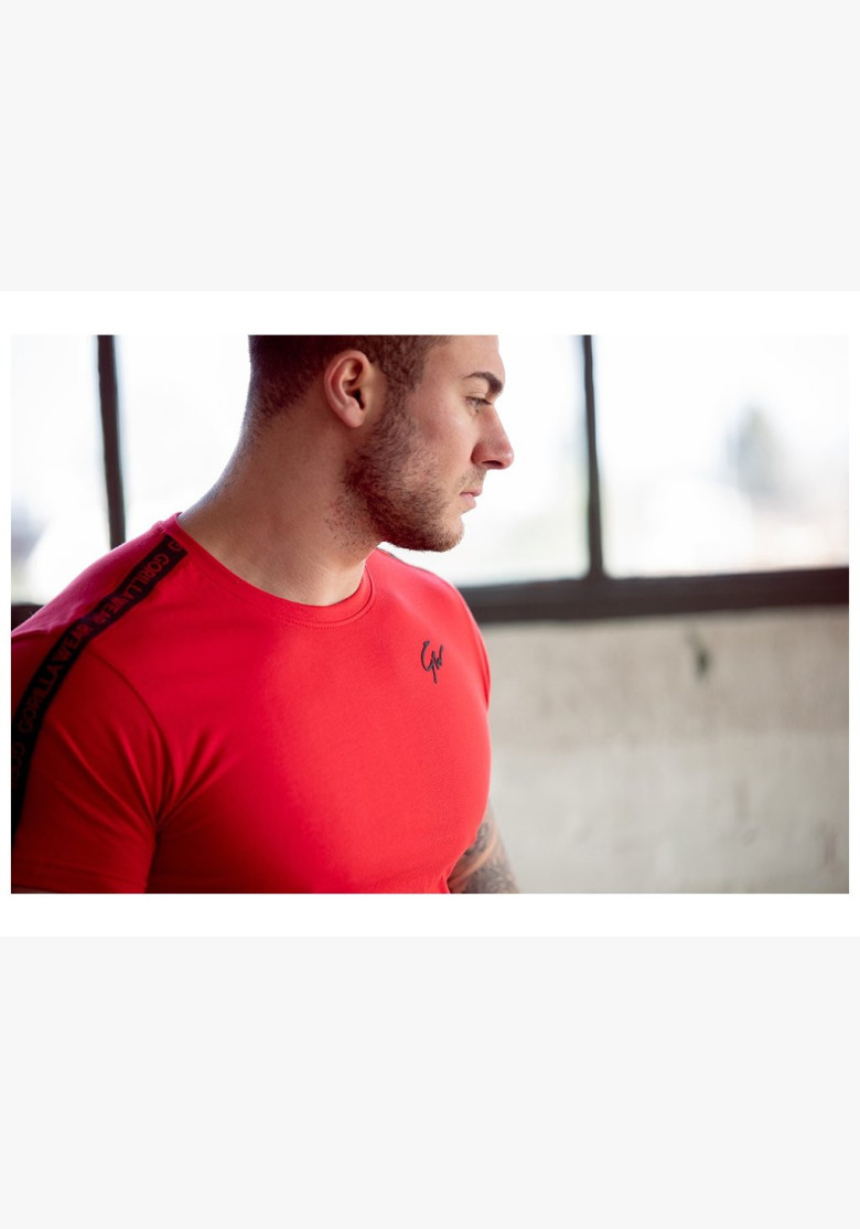 CHESTER T-SHIRT - RED/BLACK - Gorilla...