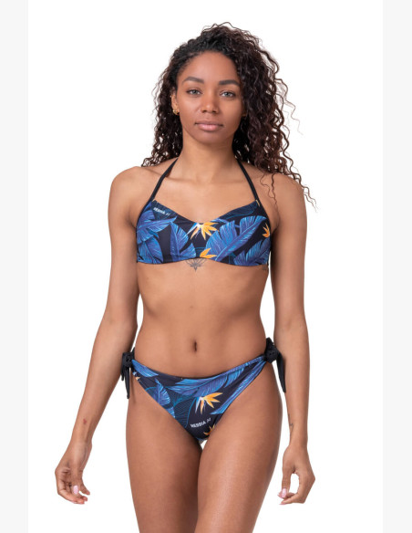 NEBBIA Earth Powered Bikini (top) blue