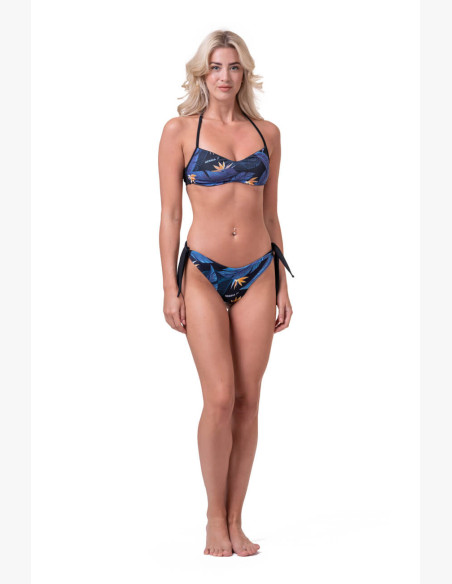 NEBBIA Earth Powered Bikini (top) blue