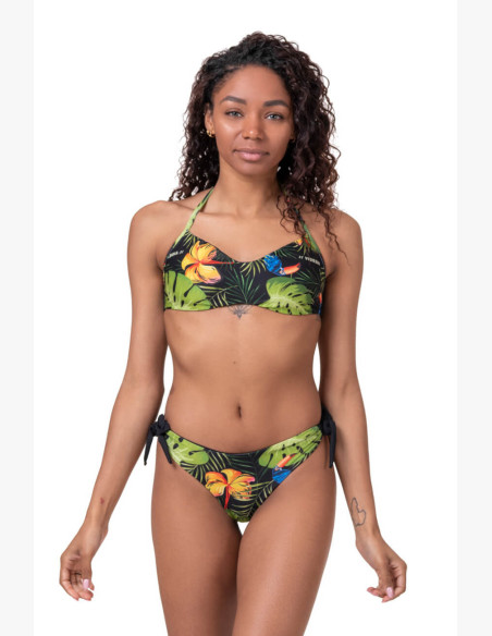 NEBBIA Earth Powered Bikini (top) green