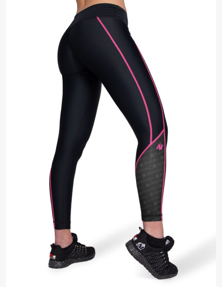 CARLIN COMPRESSION TIGHTS PINK - Gorilla Wear