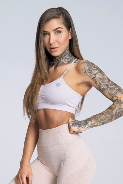 Športová podprsenka bez výstuže Simply Broken - Gym Glamour