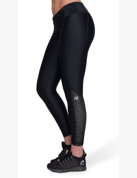 CARLIN COMPRESSION TIGHTS BLACK - Gorilla Wear