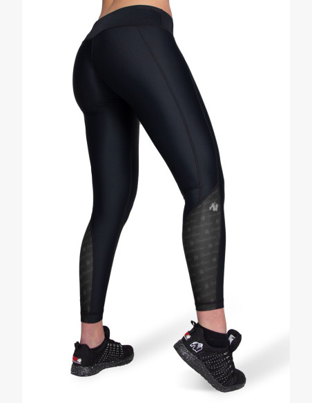 CARLIN COMPRESSION TIGHTS BLACK - Gorilla Wear