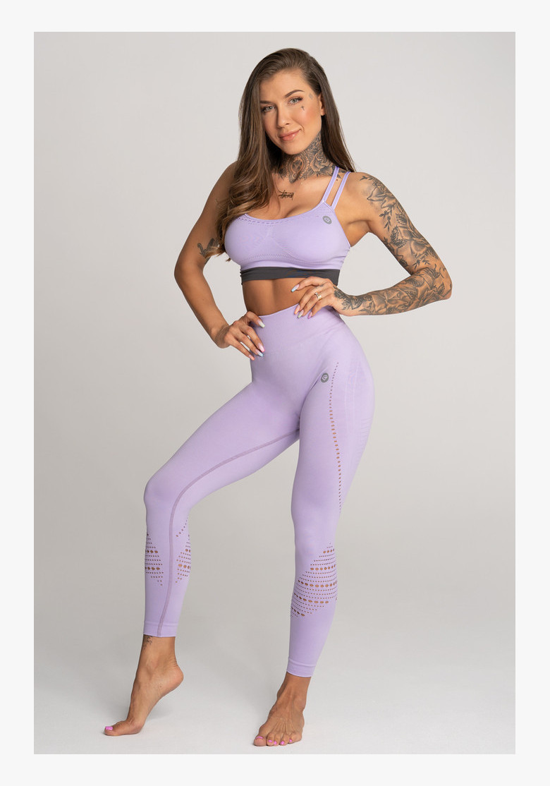 Sports leggings Gym Glamour Deynn Lila Sports leggings Gym Glamour Deynn Lila