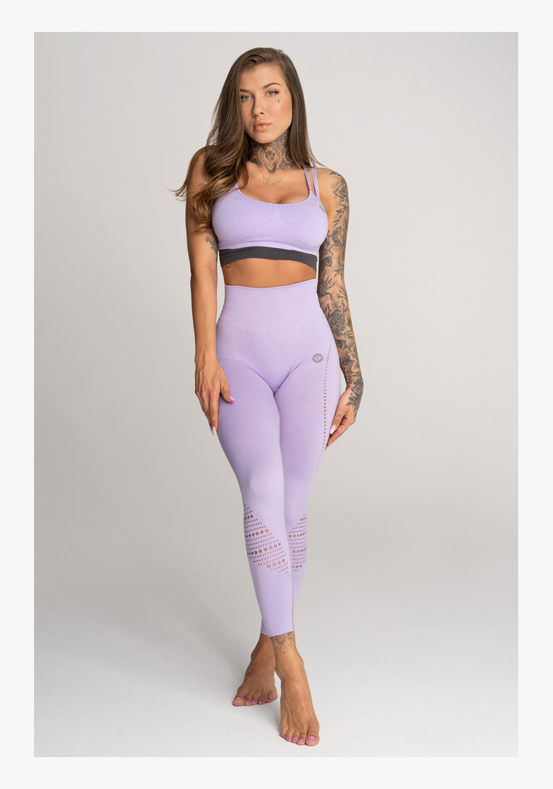 Sports leggings Gym Glamour Deynn Lila Sports leggings Gym Glamour Deynn Lila