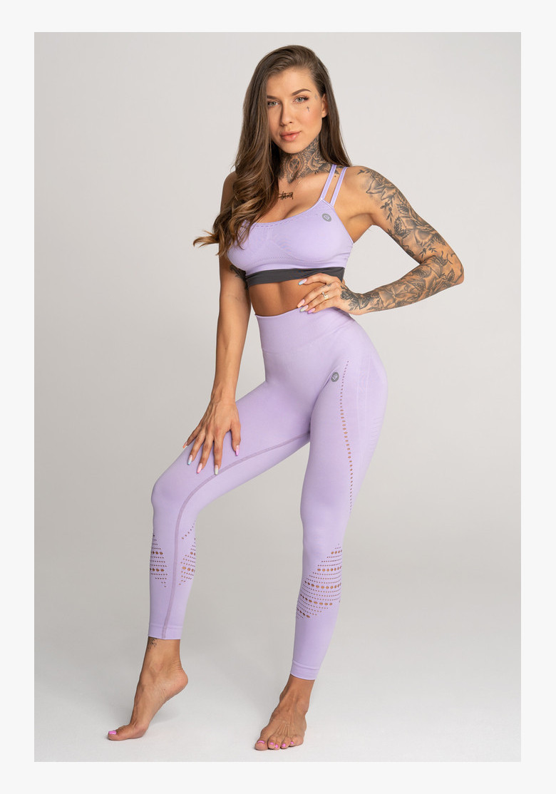 Sports leggings Gym Glamour Deynn Lila Sports leggings Gym Glamour Deynn Lila
