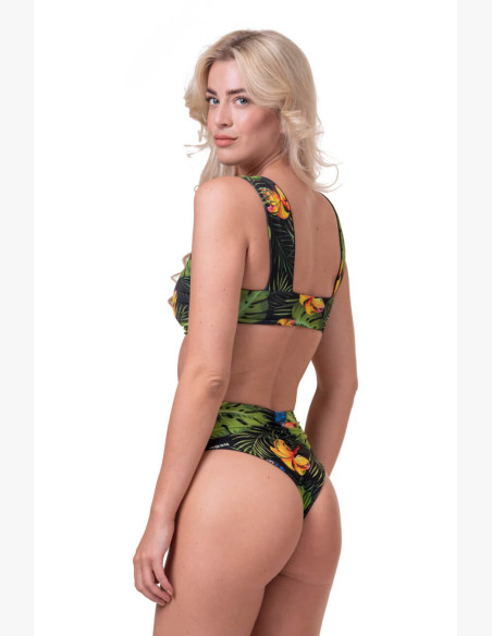 NEBBIA Miami Retro Bikini (top) junglegreen