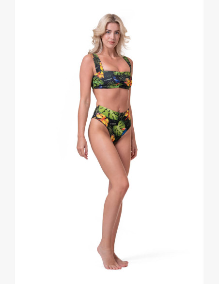 NEBBIA Miami Retro Bikini (top) junglegreen