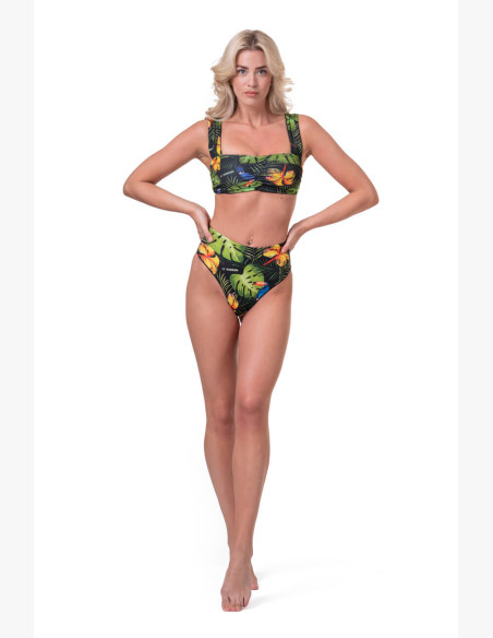 NEBBIA Miami Retro Bikini (top) junglegreen