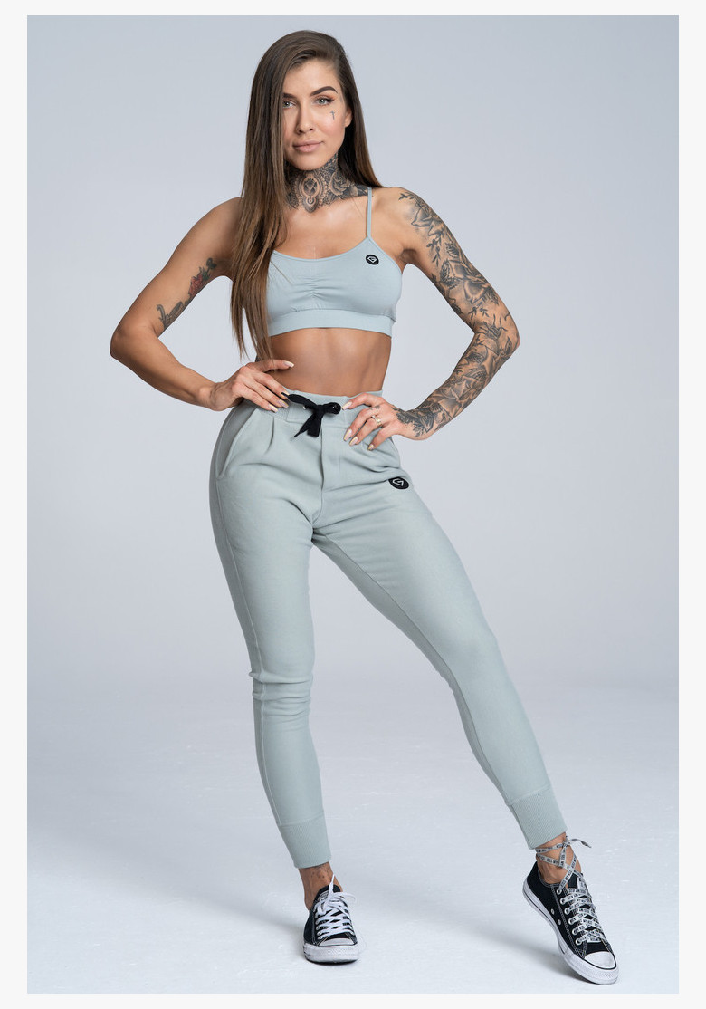 Gym Glamour Boyfriend Grey Sweatpants Gym Glamour Boyfriend Grey Sweatpants