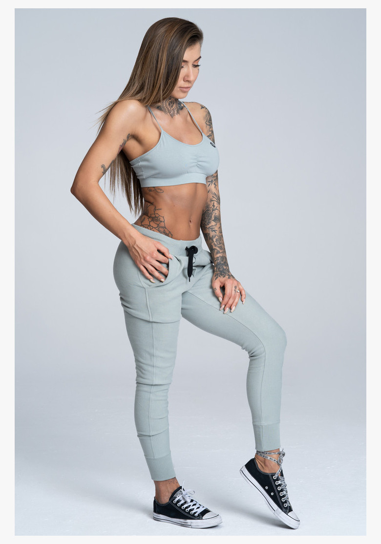 Gym Glamour Boyfriend Grey Sweatpants Gym Glamour Boyfriend Grey Sweatpants
