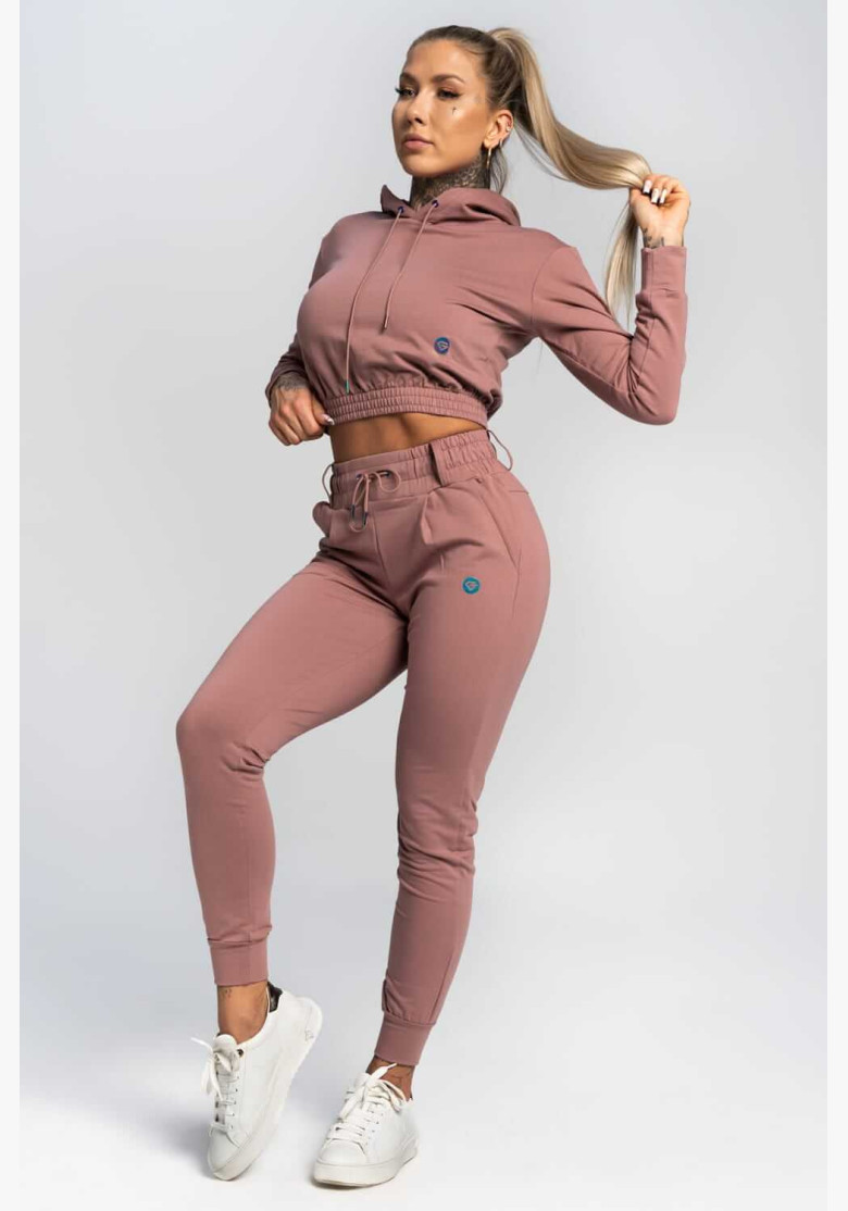 Gym Glamour Adapt Joggers Rosy Brown
