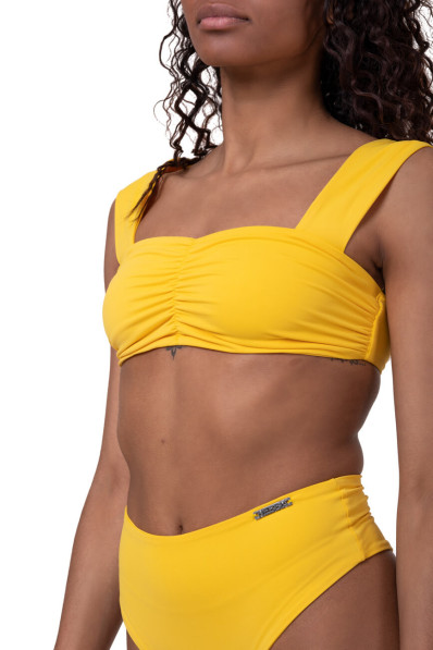 NEBBIA Miami Retro Bikini (vrchný diel) žltá