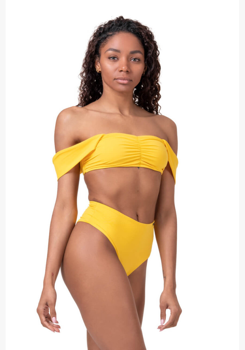 NEBBIA Miami Retro Bikini (top) yellow