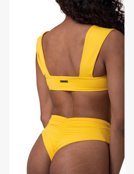 NEBBIA Miami Retro Bikini (top) yellow