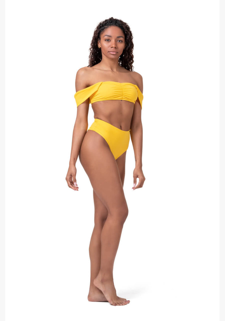 NEBBIA Miami Retro Bikini (top) yellow