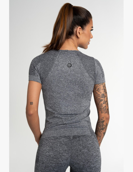 T-shirt Gym Glamour Fusion Dark Grey