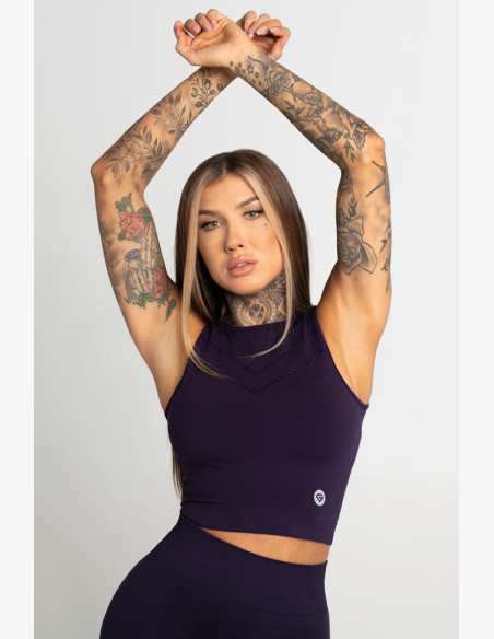 Top Gym Glamour Asymmetrical Mysterioso