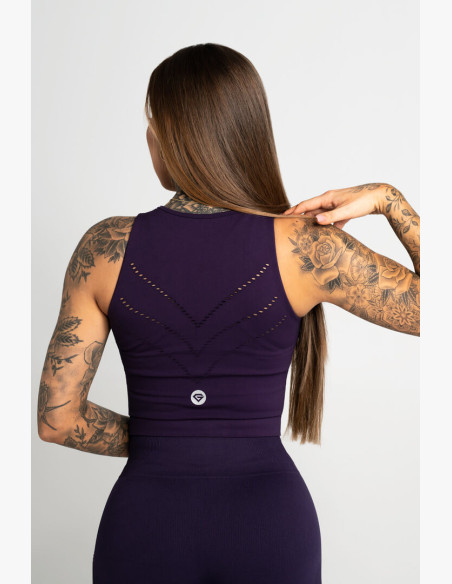 Top Gym Glamour Asymmetrical Mysterioso