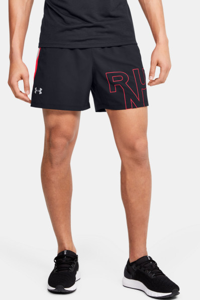 Kraťasy Under Armour M Launch Sw 5'' Graphic Short Black