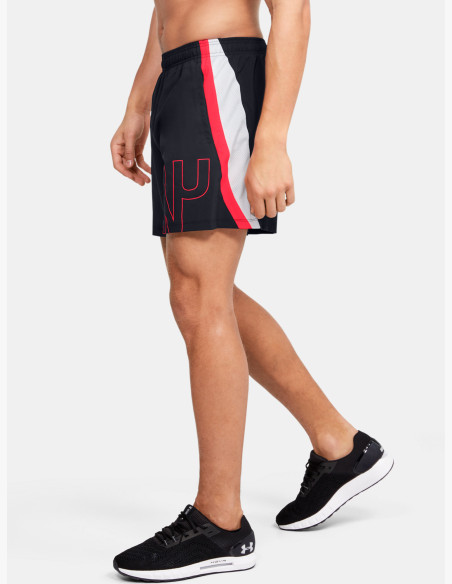 Shorts Under Armour M Launch Sw 5'' Graphic Short Black