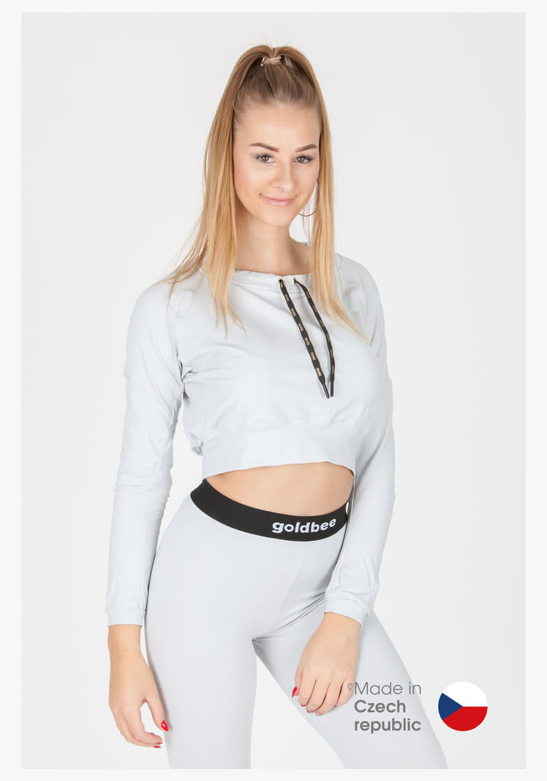 CropTop GoldBee BeCool Bright Silver