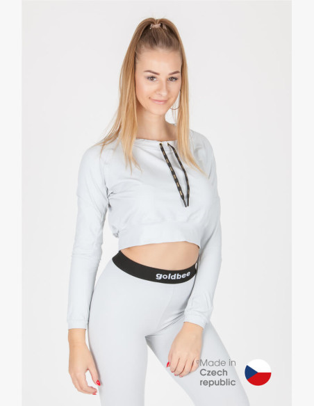 CropTop GoldBee BeCool Bright Silver