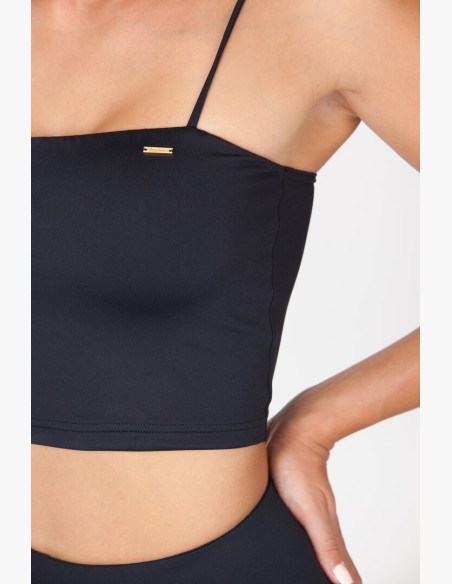 CropTop GoldBee Washington Black