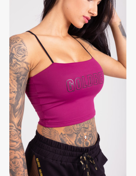 CropTop GoldBee Washington Logo Wine