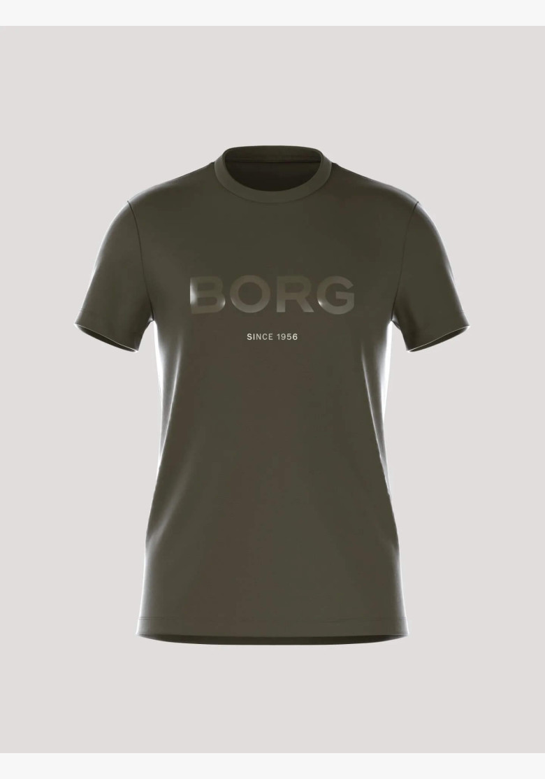 Tričko Björn Borg BB LOGO T-shirt zelená