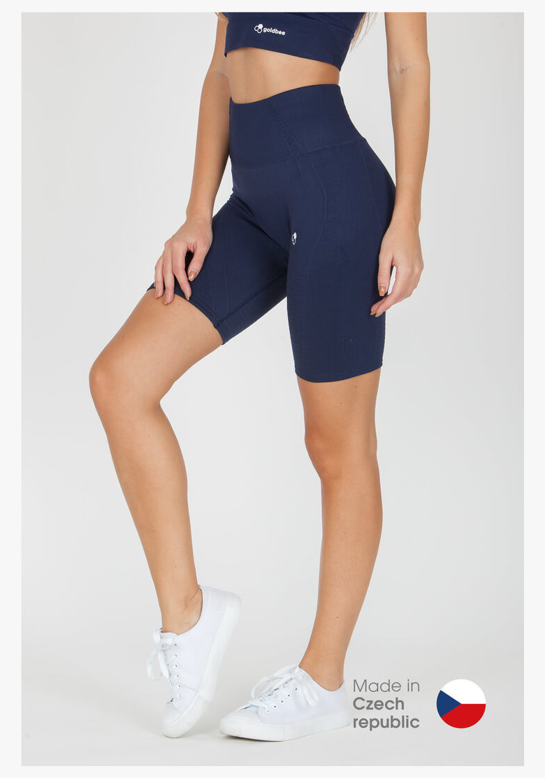 GoldBee BeSeamless Peacoat Shorts