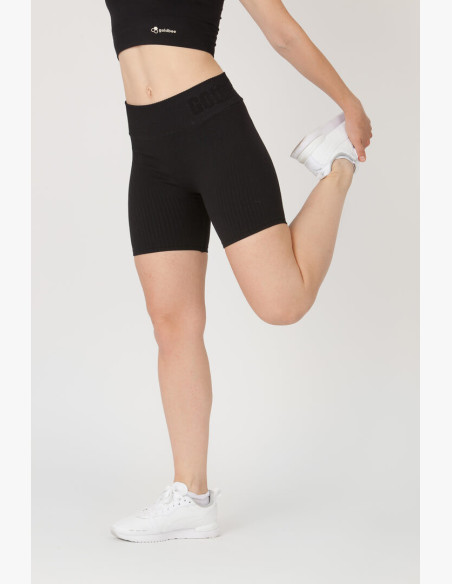 Shorts GoldBee BeSeamless Ribs Black