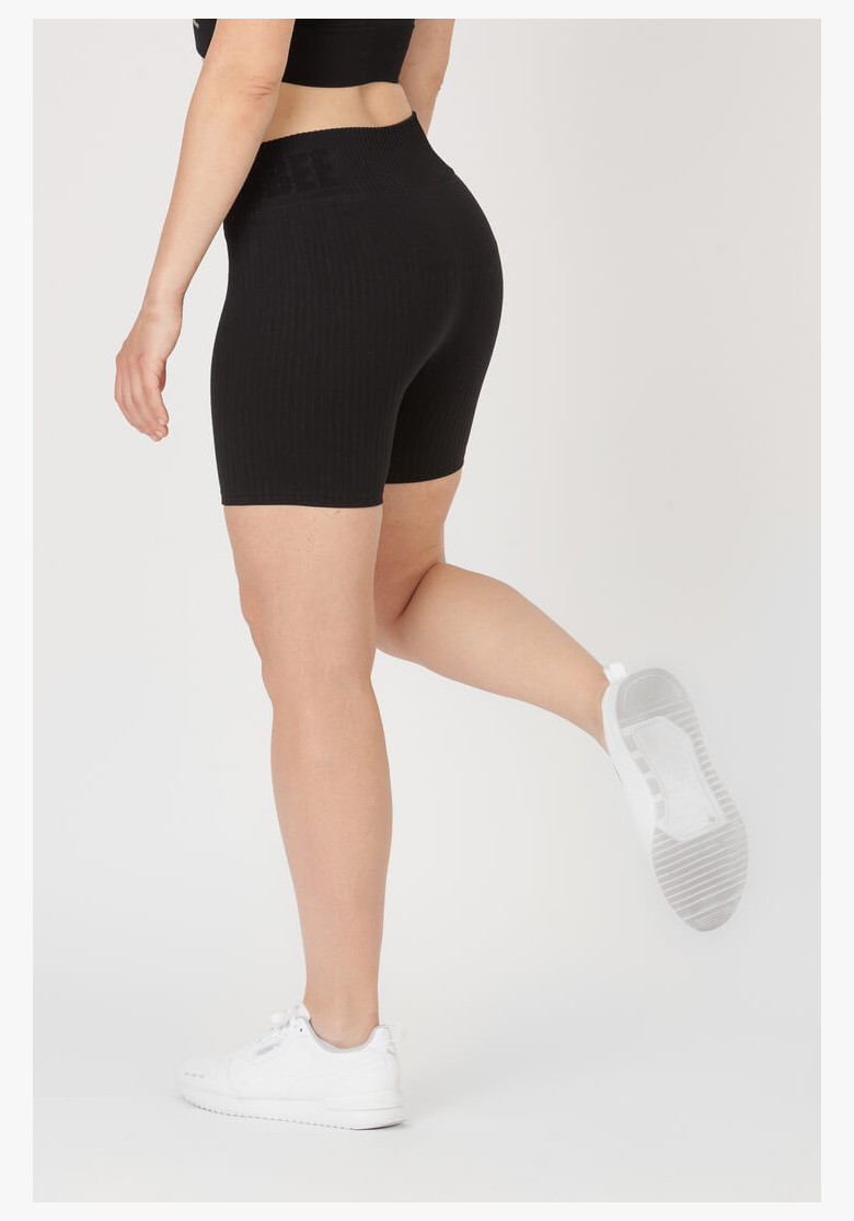 Shorts GoldBee BeSeamless Ribs Black