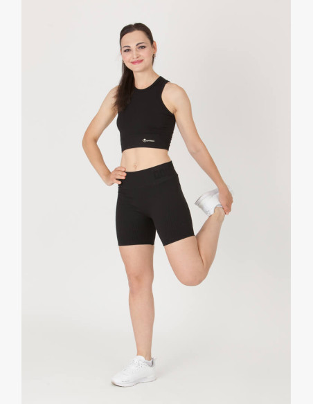 Shorts GoldBee BeSeamless Ribs Black