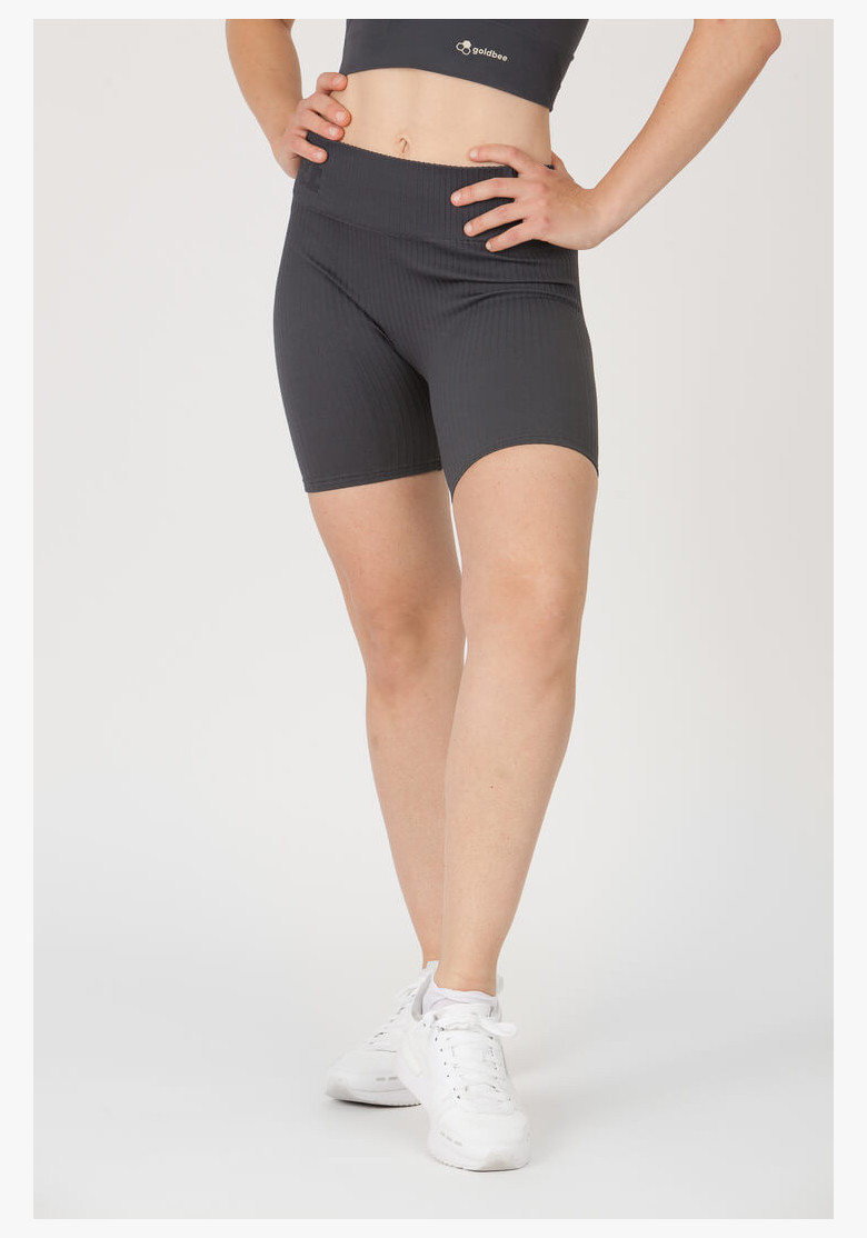Shorts GoldBee BeSeamless Ribs Black...