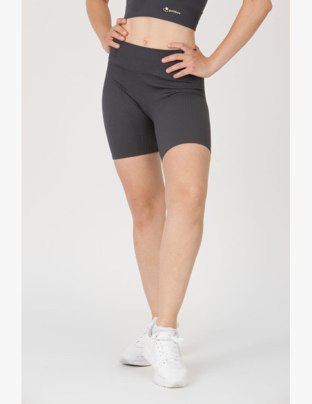 Shorts GoldBee BeSeamless Ribs Black Sand