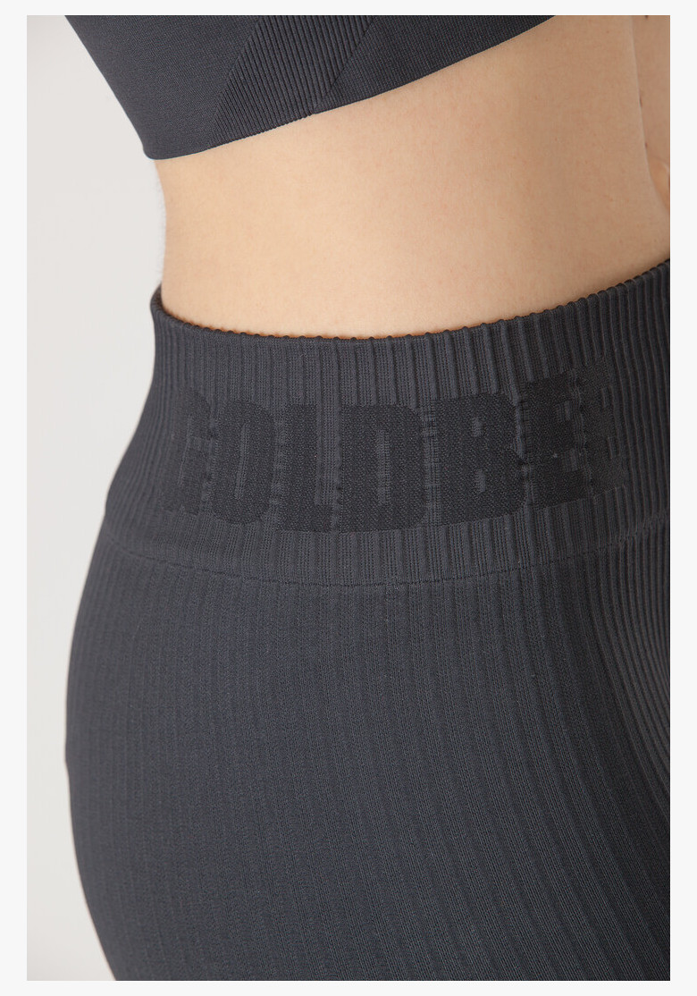 Shorts GoldBee BeSeamless Ribs Black...