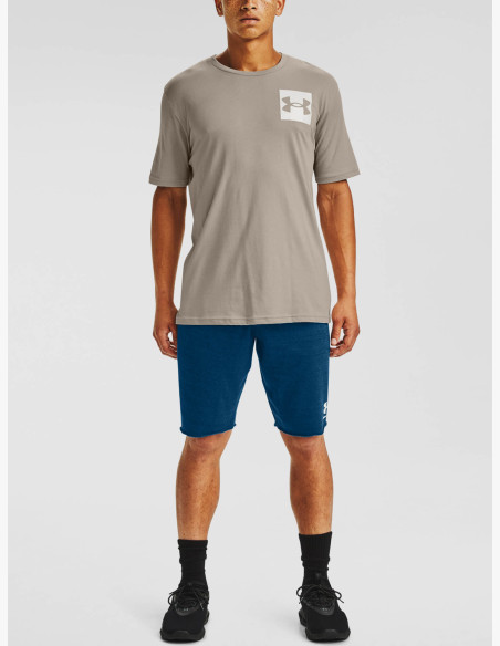 Shorts Under Armour SPORTSTYLE TERRY SHORT Graphite Blue