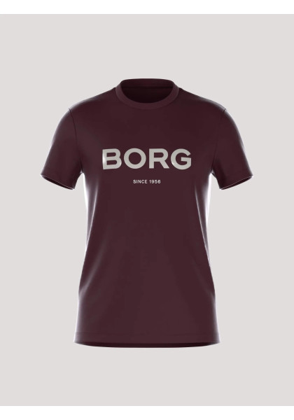 Tričko Björn Borg BB LOGO T-shirt červená