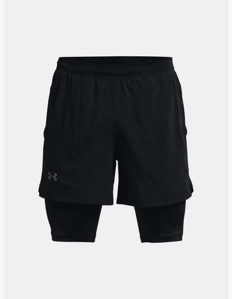 Shorts Under Armour UA LAUNCH 5'' 2-IN-1 SHORT Black