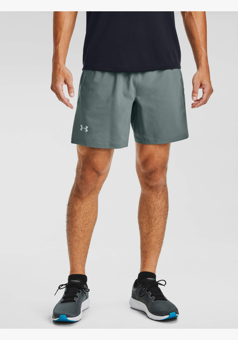 Kraťasy Under Armour UA LAUNCH SW 2-IN-1 SHORT Lichen Blue