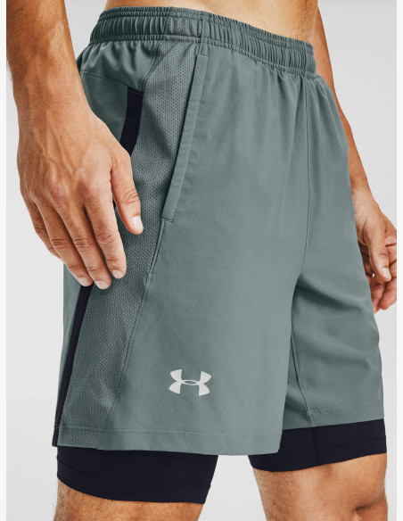 Shorts Under Armour UA LAUNCH SW 2-IN-1 SHORT Lichen Blue