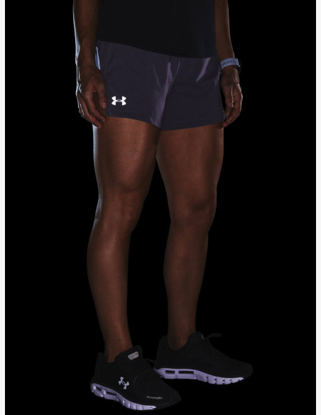 Under Armour UA Launch SW 5'' Short Blackout Purple