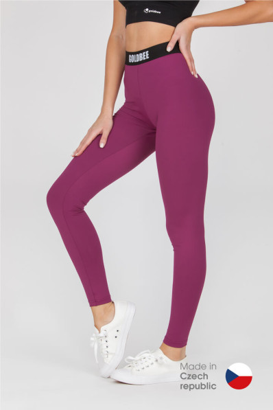 GoldBee BeOne Wine Leggings